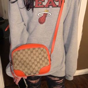 Gucci Orange  Bree Crossbody Bag